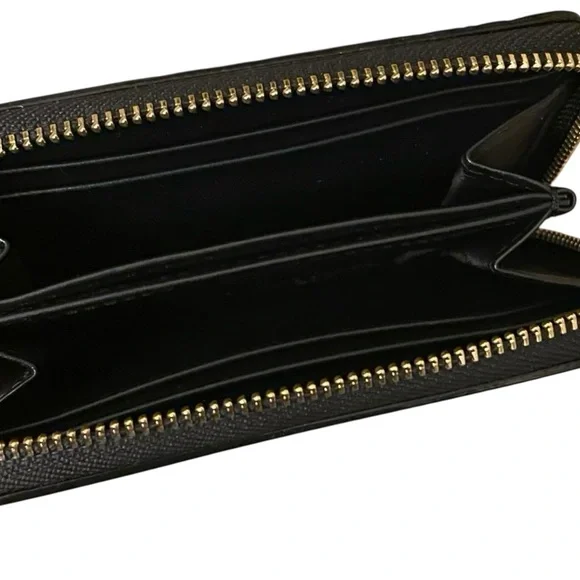 Michael Kors Sullivan Patent Leather Black and Brown Satchel Crossbody & Wallet - Picture 14 of 14